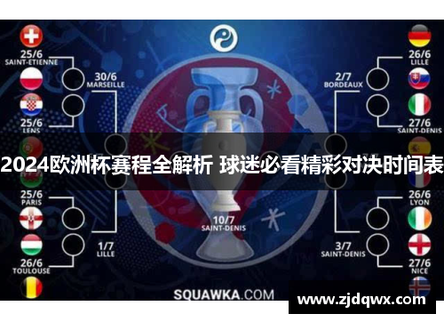 2024欧洲杯赛程全解析 球迷必看精彩对决时间表