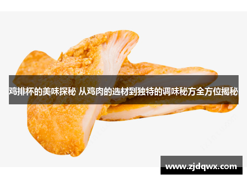 鸡排杯的美味探秘 从鸡肉的选材到独特的调味秘方全方位揭秘